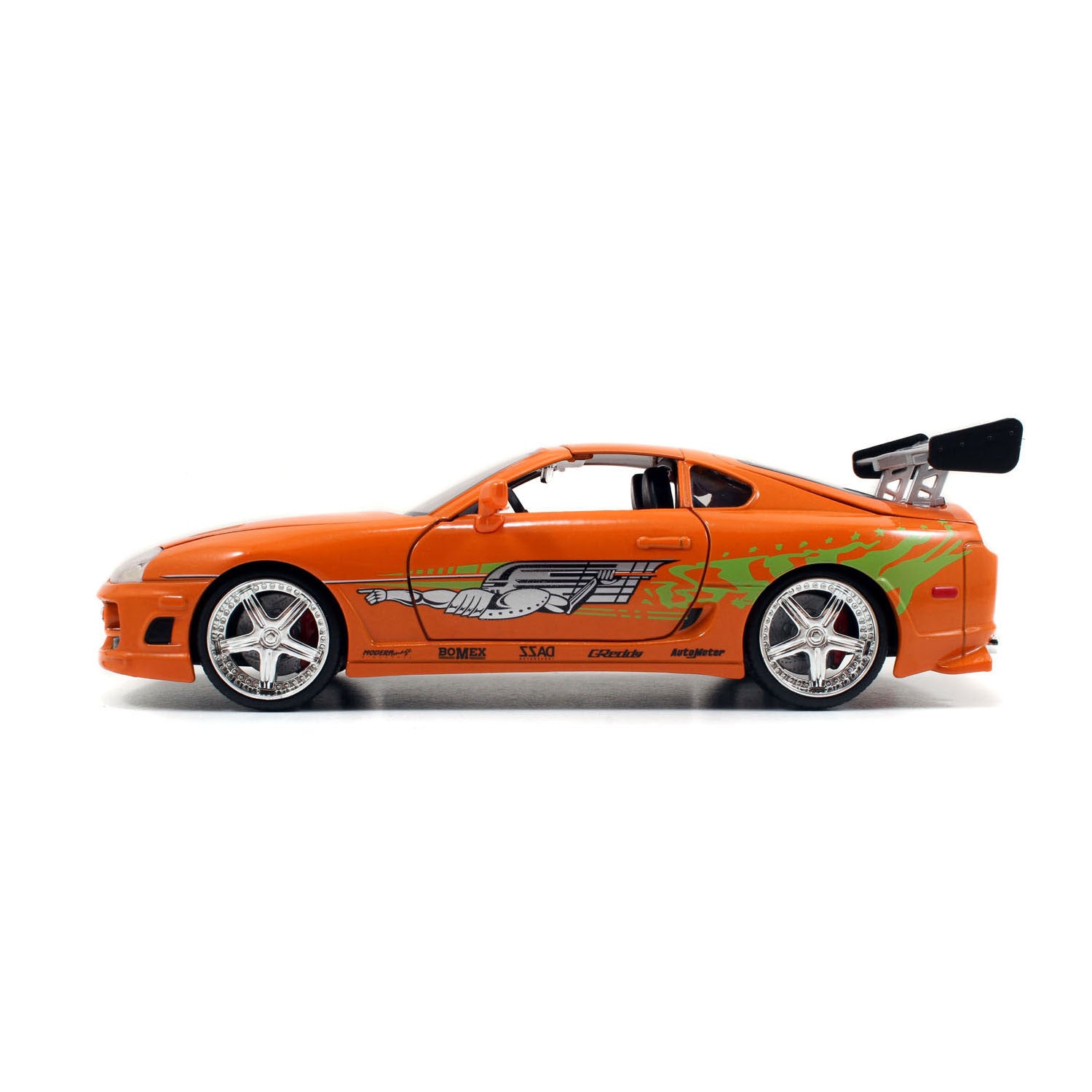 Jada speelgoed jada die-cast fast furious 1995 toyota supra raceauto 1:24