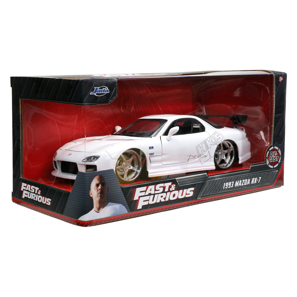 Jada Die-Cast Fast Furious 1993 Mazda RX-7 Race Car 1:24