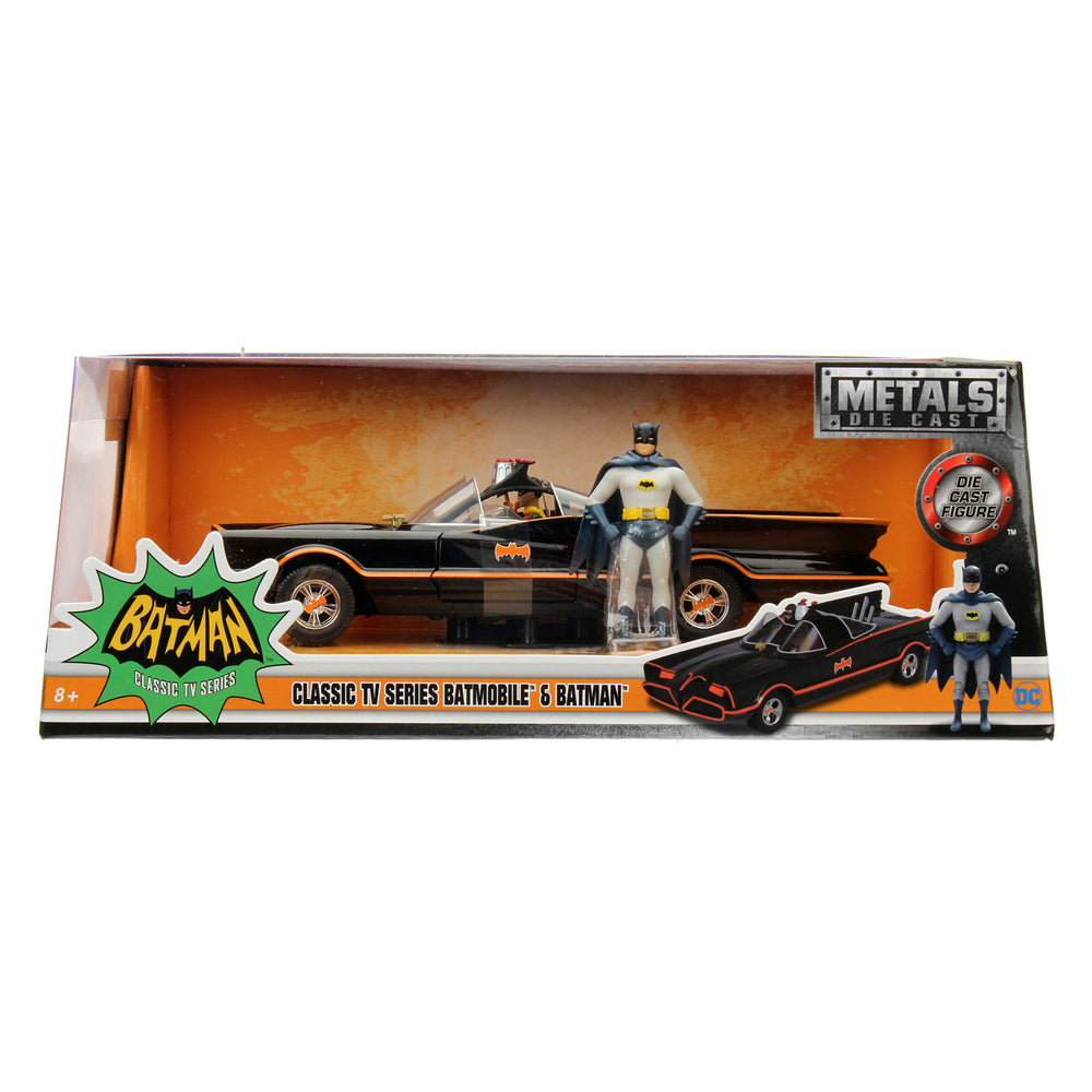 Jada Die-Cast Batman 1966 Classic Batmobile Car 1:24