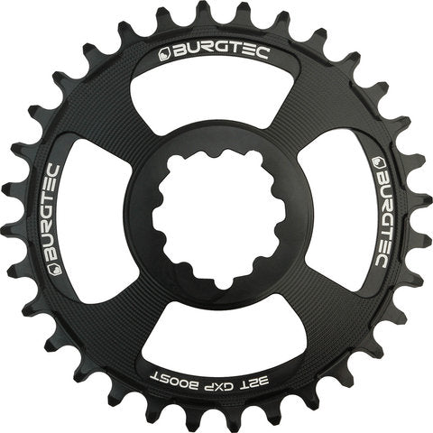 Burgtec 3 mm offset thick thin chainring for sram 3-bolt