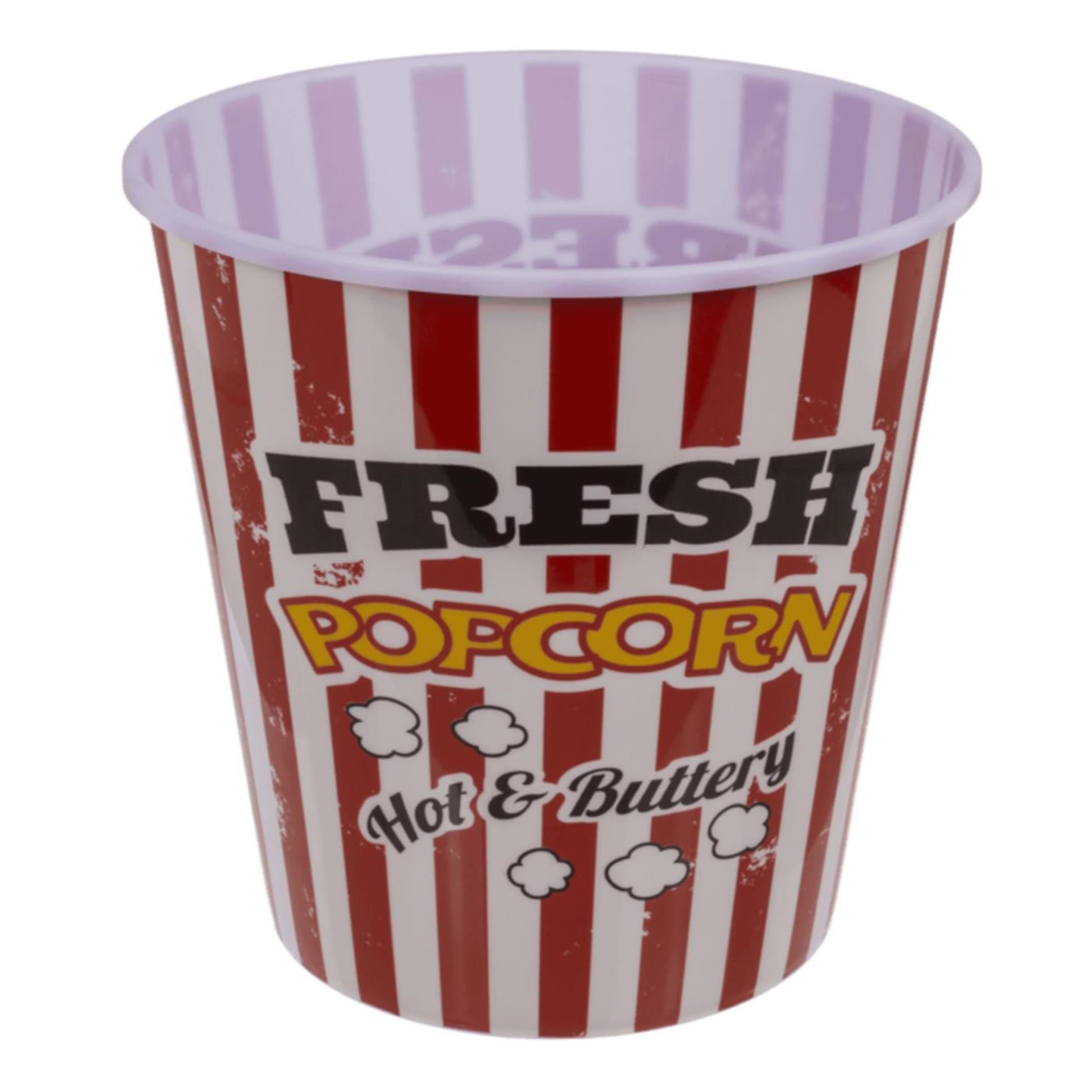 Ootb popcorn beker kunststof 18cm