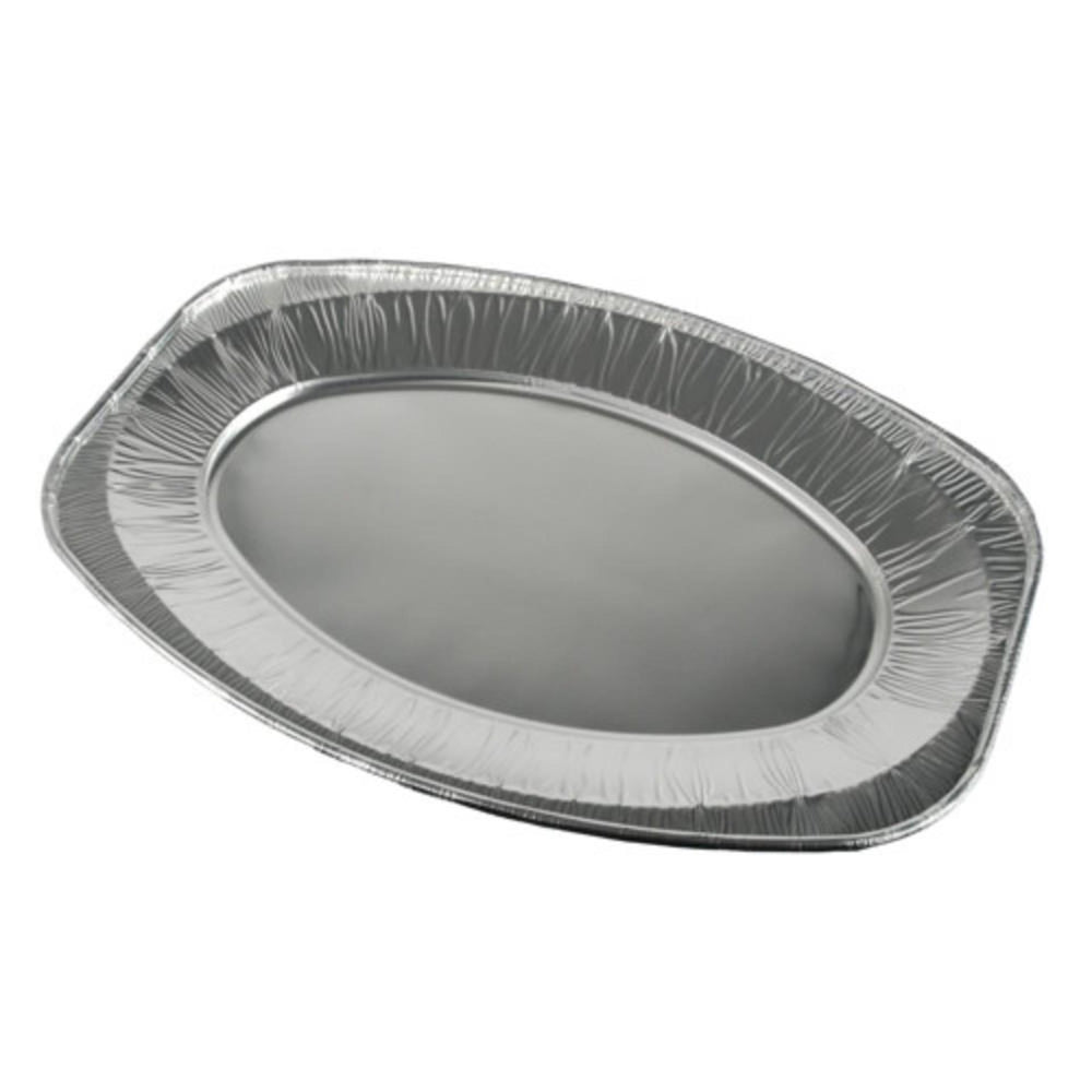 Papstar serveerschaal aluminium pak a 10 stuks