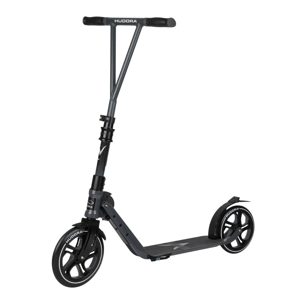 HUDORA Big Wheel 230 Step met V-vormige Stuur - Antraciet