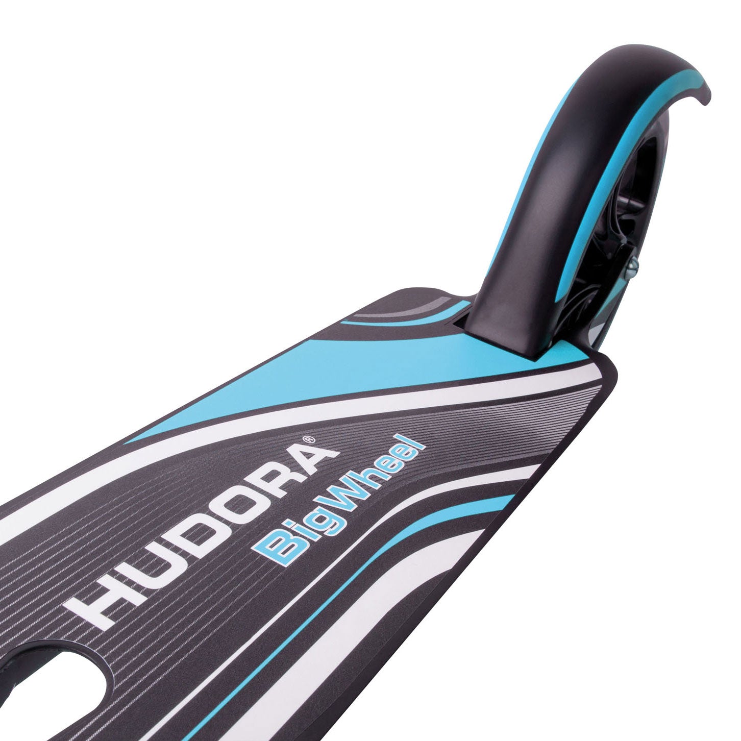Hudora scooter big wheel step rx205 - zwart blauw