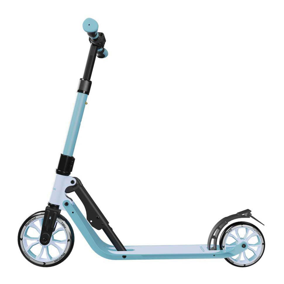 Hudora grootwiel step advanced junior blauw