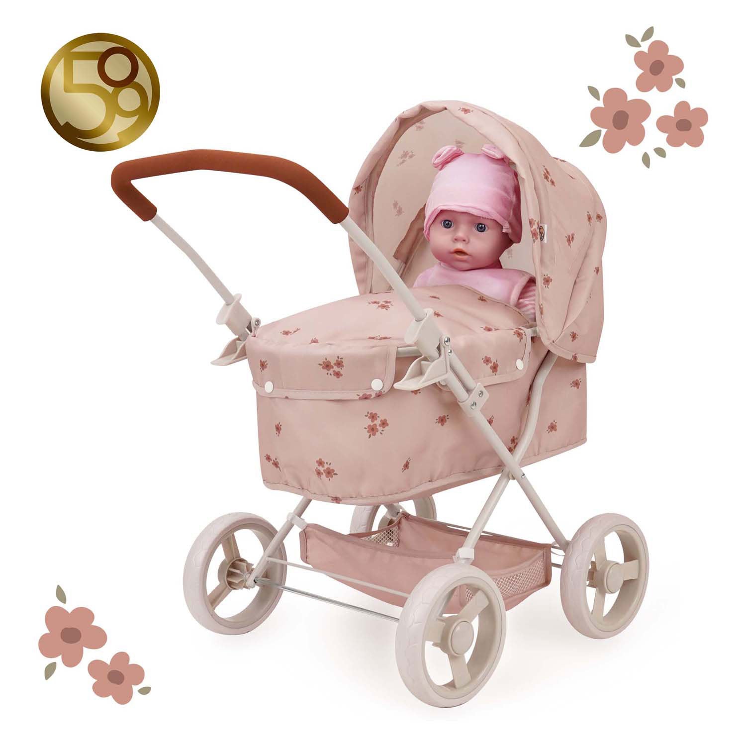 Ellen poppenwagen ballet flora