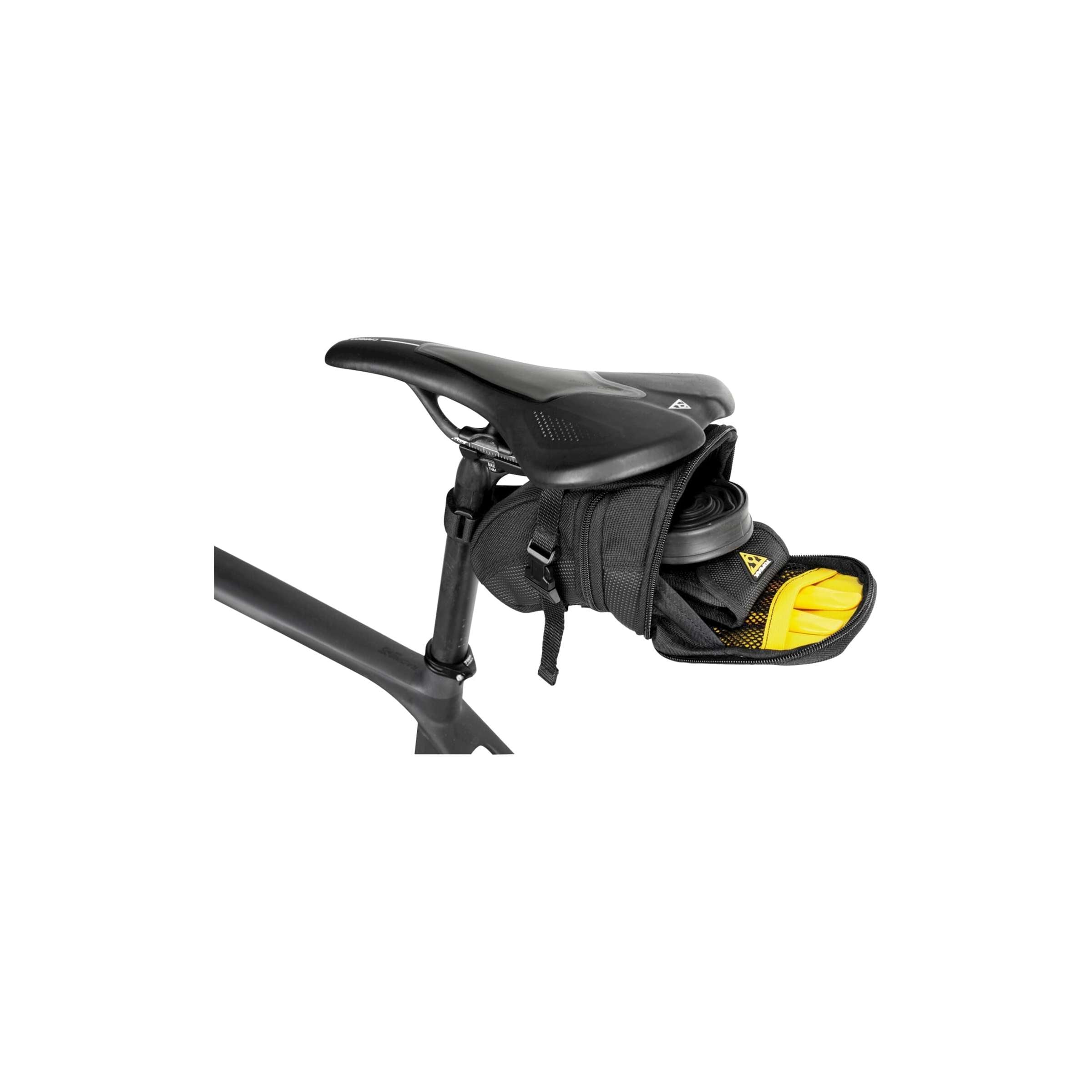 Topeak zadeltas Aero Wedge Pack Medium - Zwart