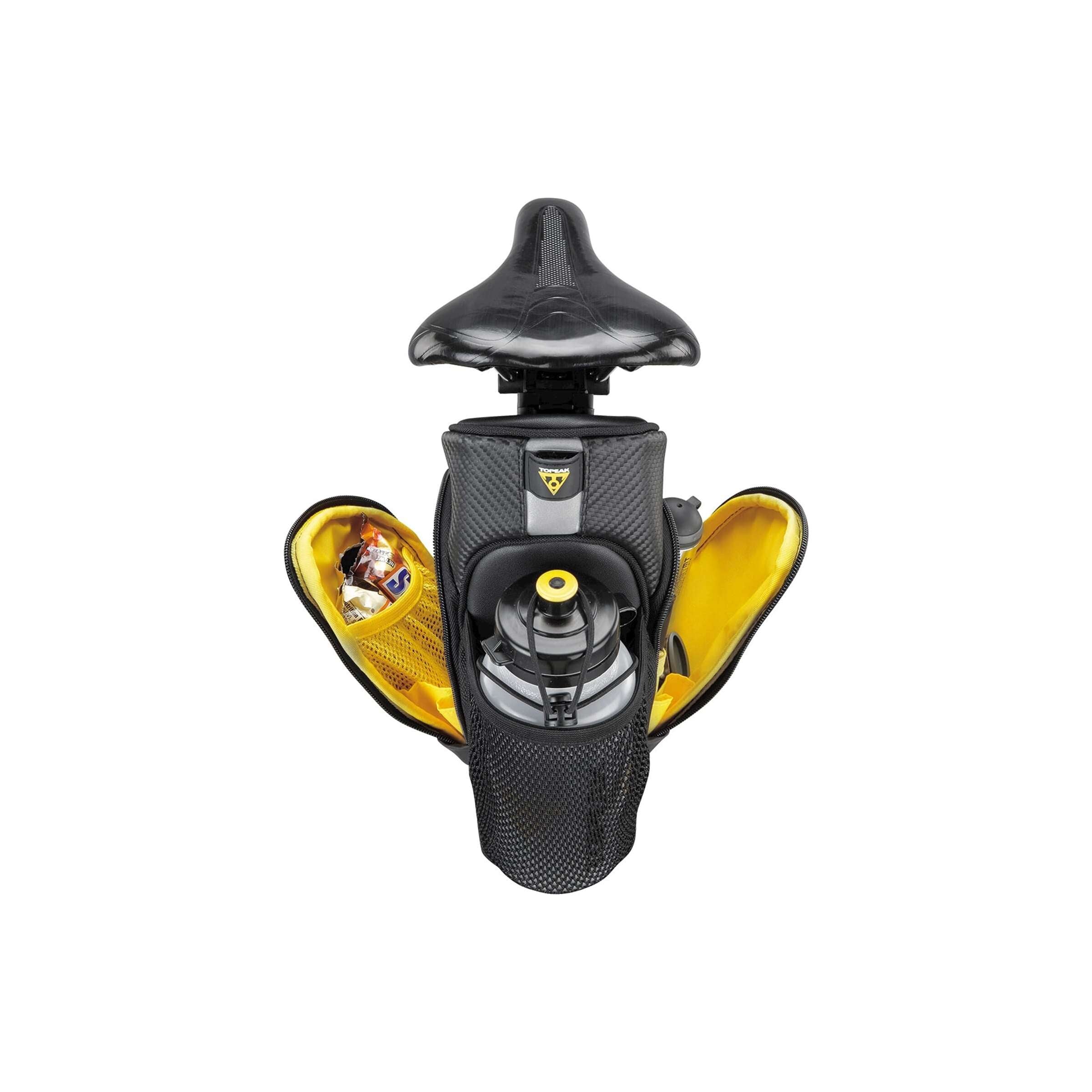 Topeak MondoPack Hydro Zadeltas - Nylon, Afneembaar, Zwart, 1,7L