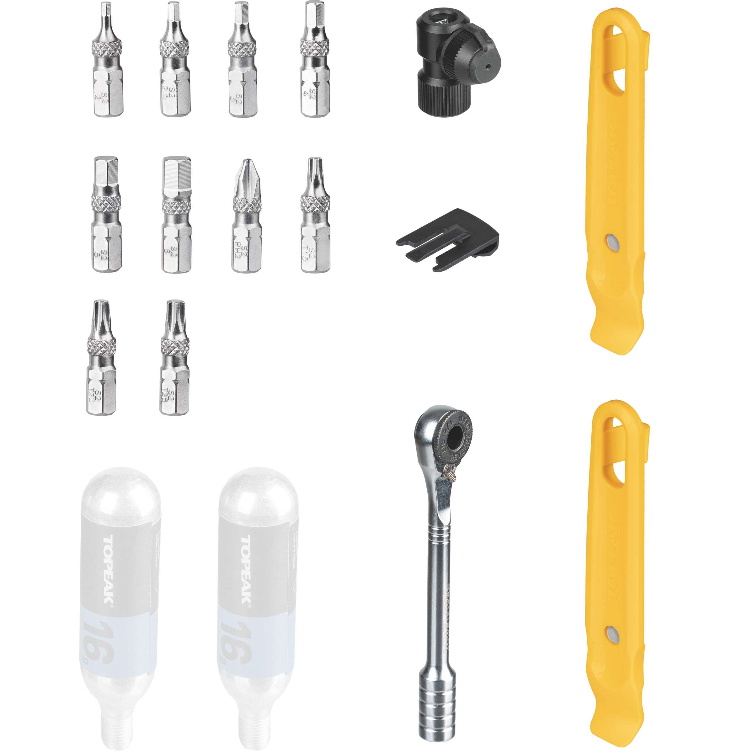 Topeak bidon ontsnappingstool pod zwart