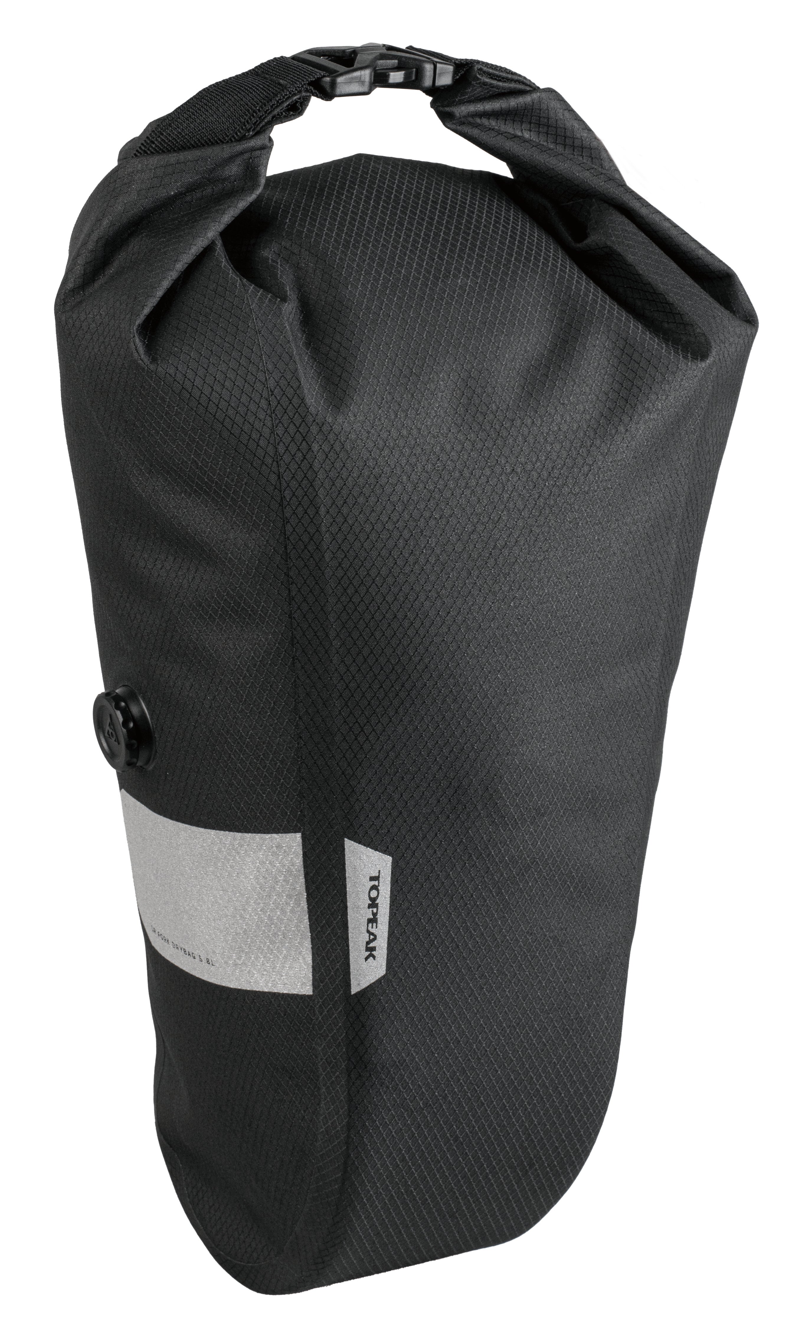 Topeak vorktas qr drybag bolt-on 5,8l zwart
