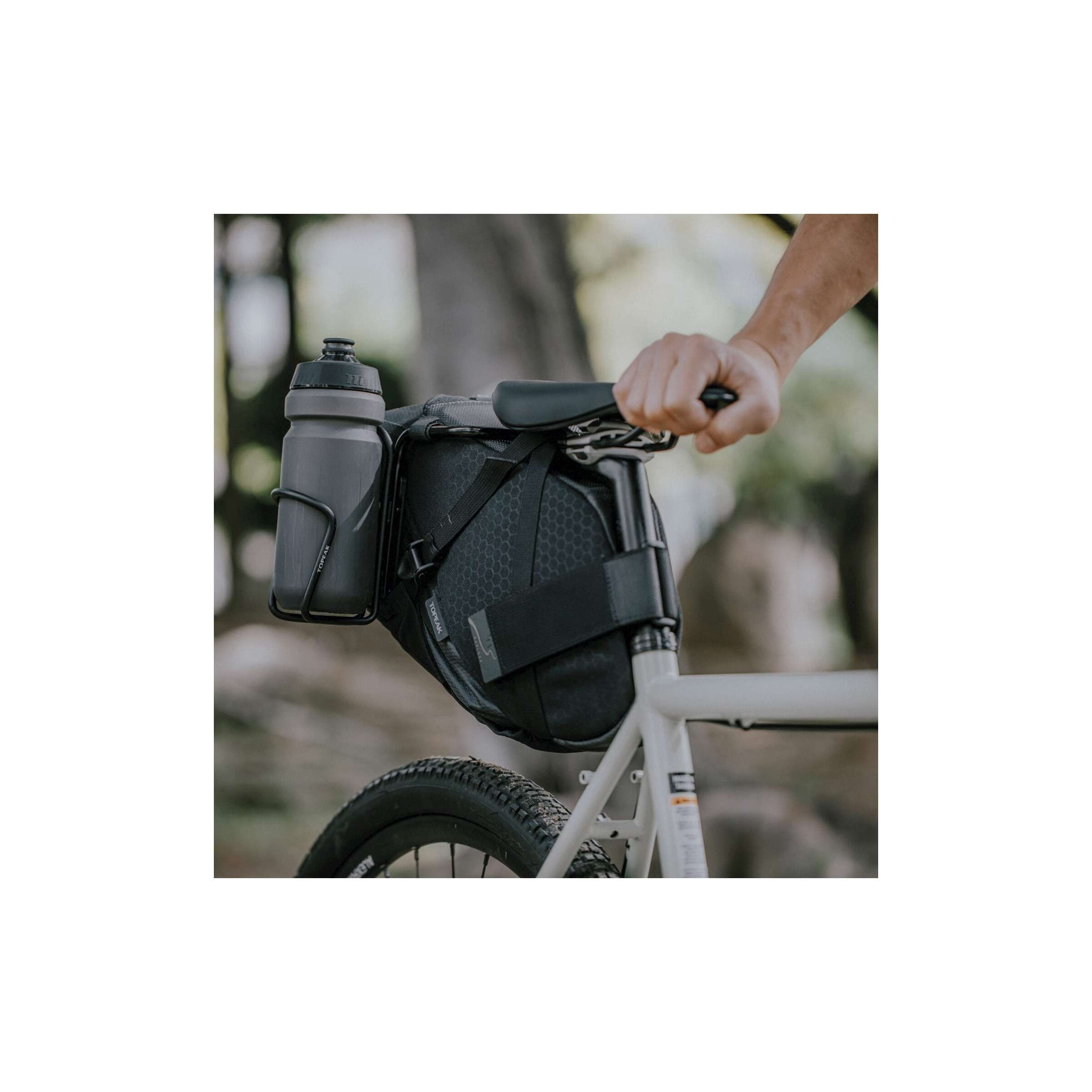 Topeak zadeltas BackLoader 10L, Zwart