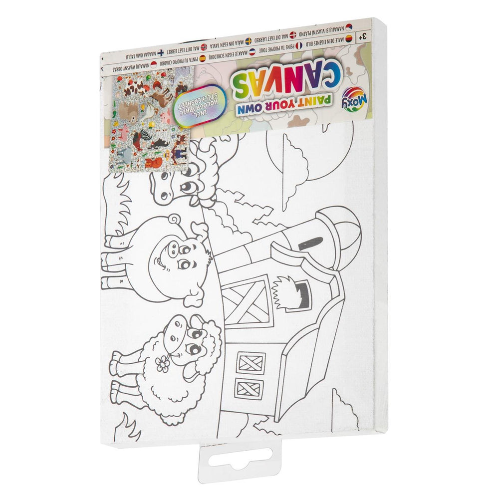 Creatieve ambachtelijke groep canvas schilderij