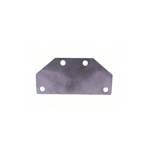 Plaque de transition inox pour porte-bagages Gazelle 27-80mm