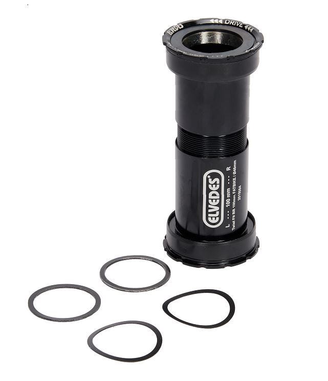 Bottom bracket Elvedes Twist Fit for Fatbike 100mm