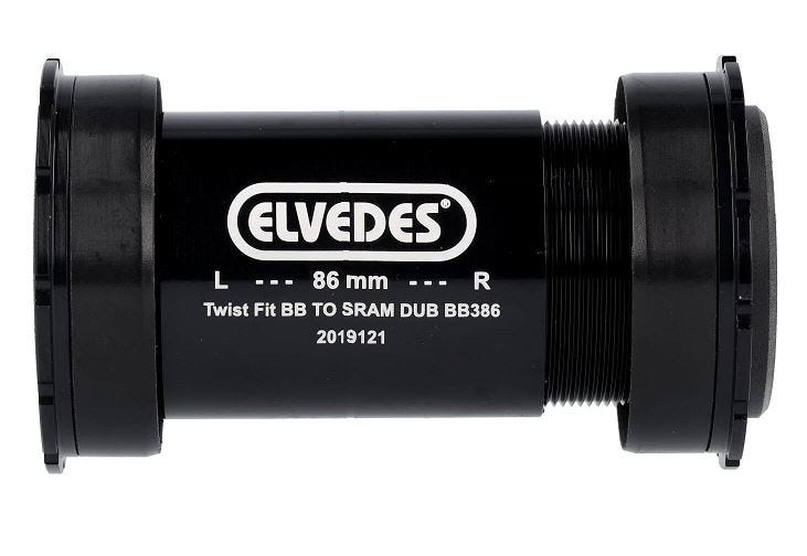 Twist fit trapas Elvedes voor BB386 Shimano 46 x 86 mm