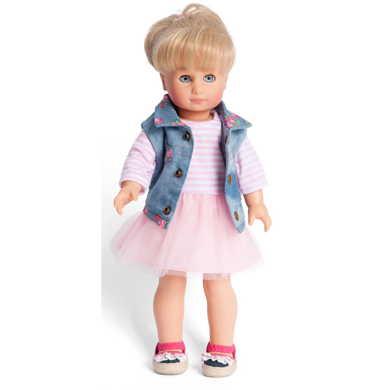 Heless poppenjurk met giletje, 28-35 cm