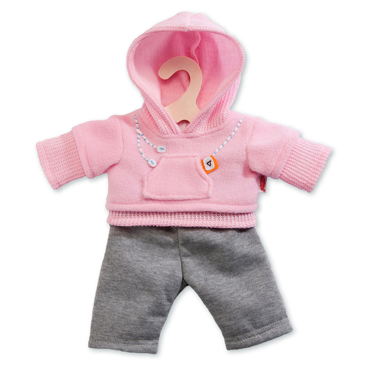 Heless poppen joggingpakje - roze, 35-45 cm