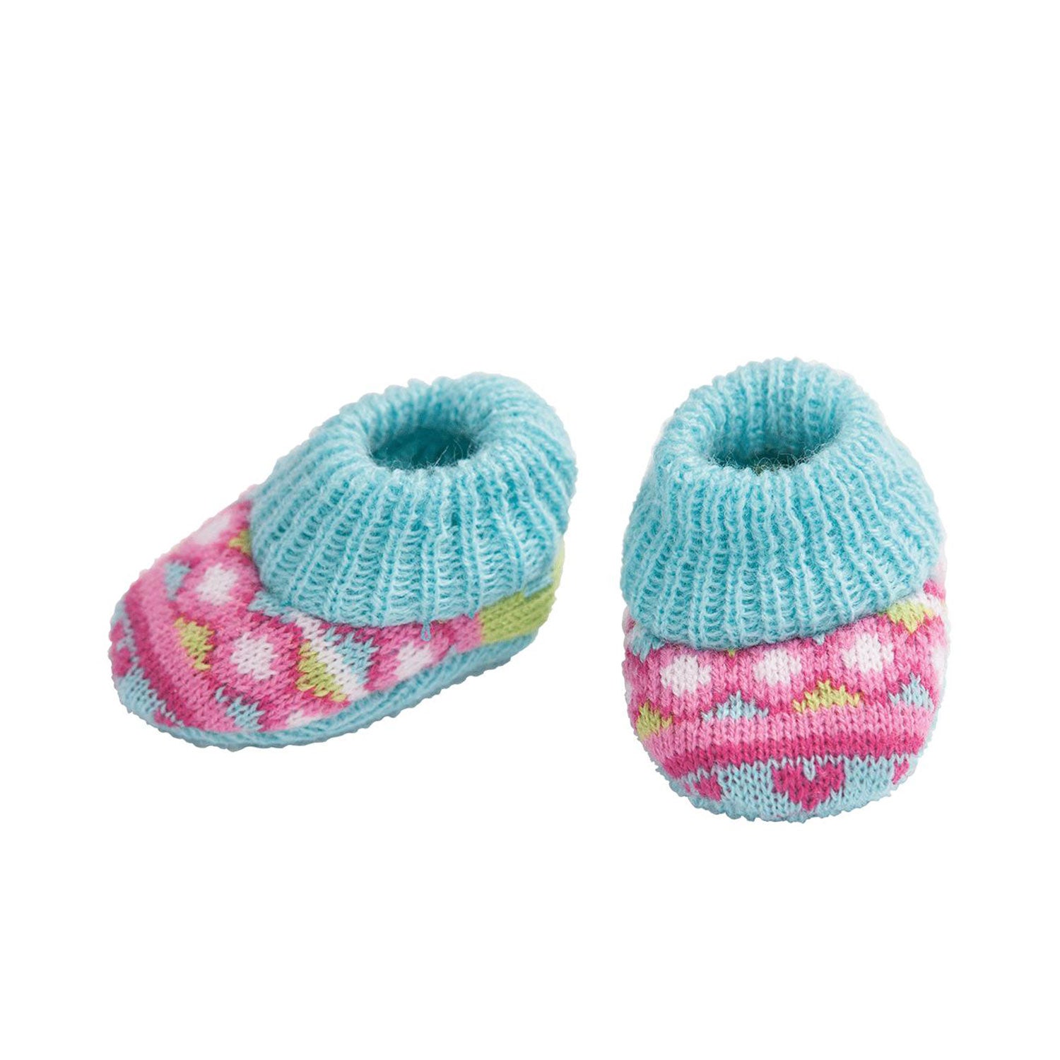 Heless poppensloffen gebreid, 35-45 cm