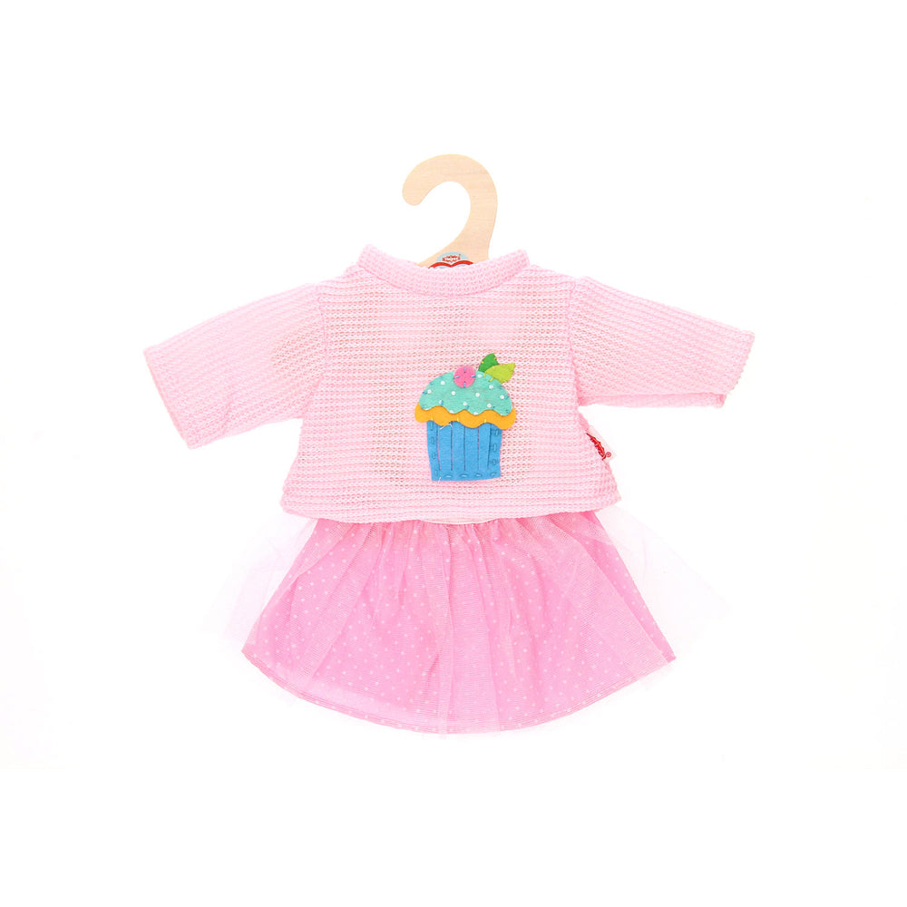 Heless poppen pullover met rok, 35-45 cm
