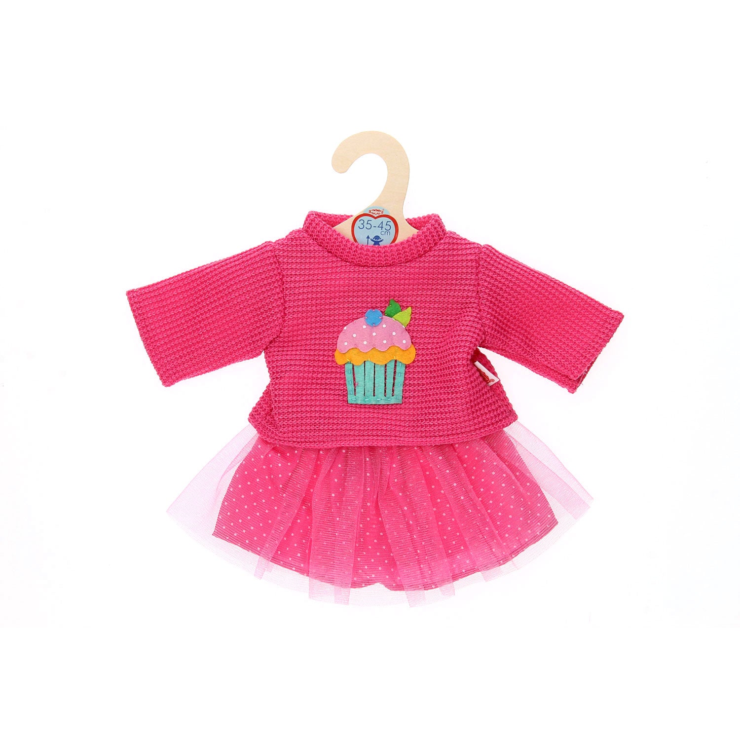 Poppen Trui met Rok, 35-45 cm