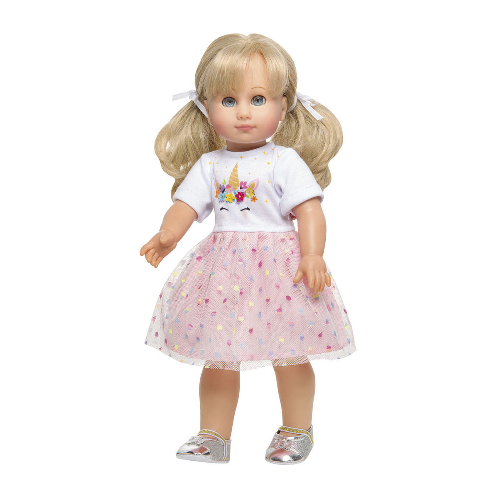 Heless poppenjurk eenhoorn, 35-45 cm