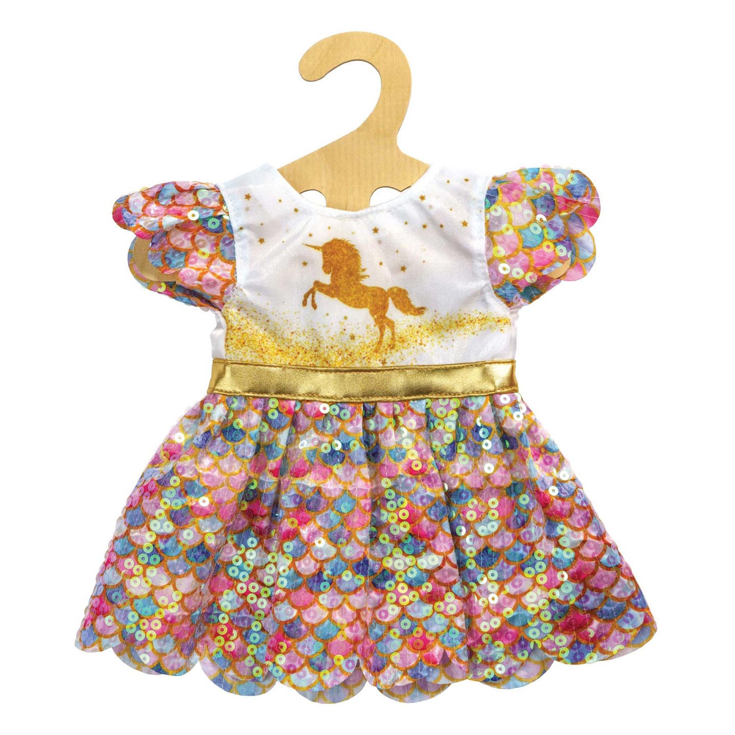 Heless poppenjurk unicorn goldy, 35-45 cm