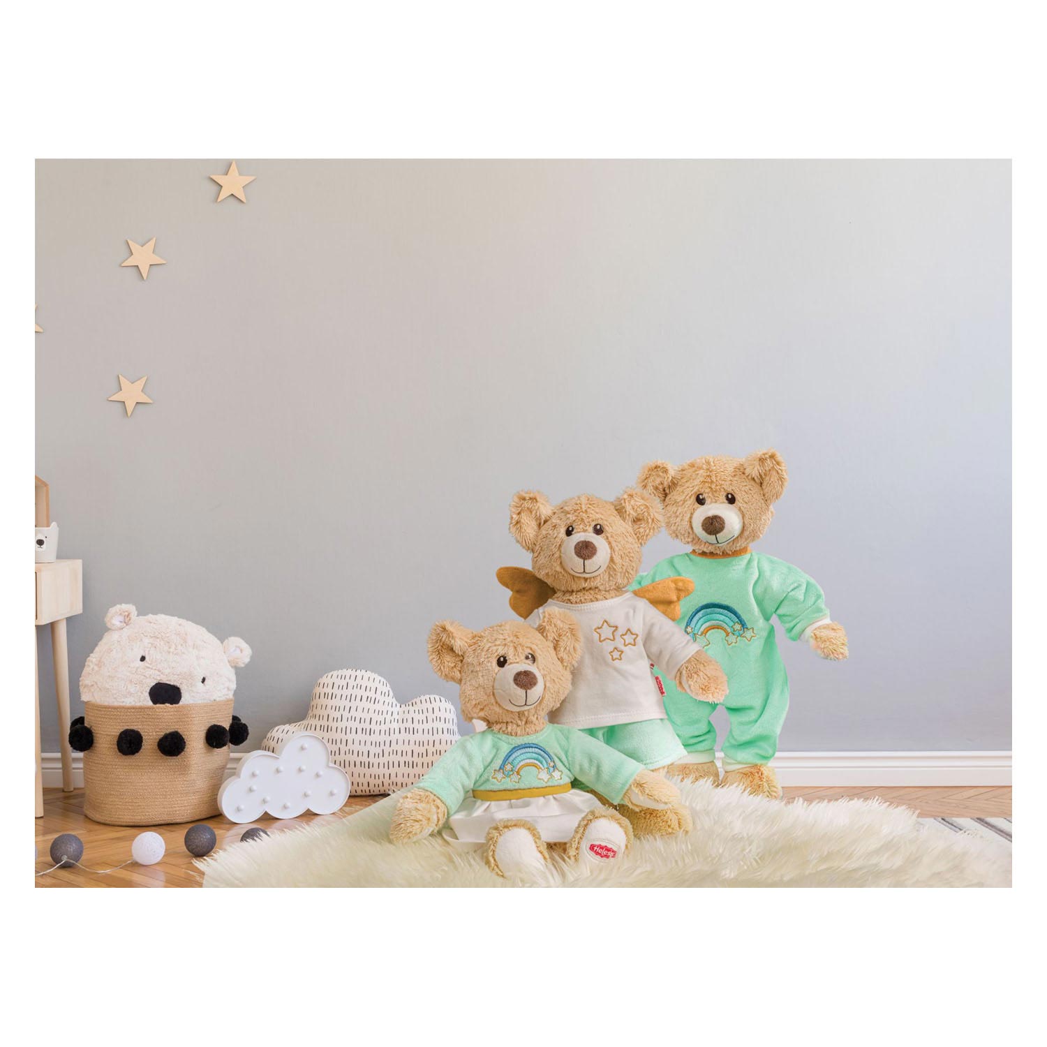 Heless Knuffel Pluche Teddy Dromerig 42cm