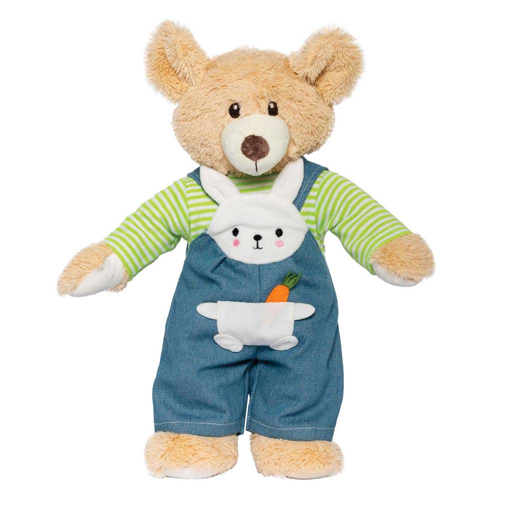 Heless pu-latzhose ringelshirt bunny lou, 28-35