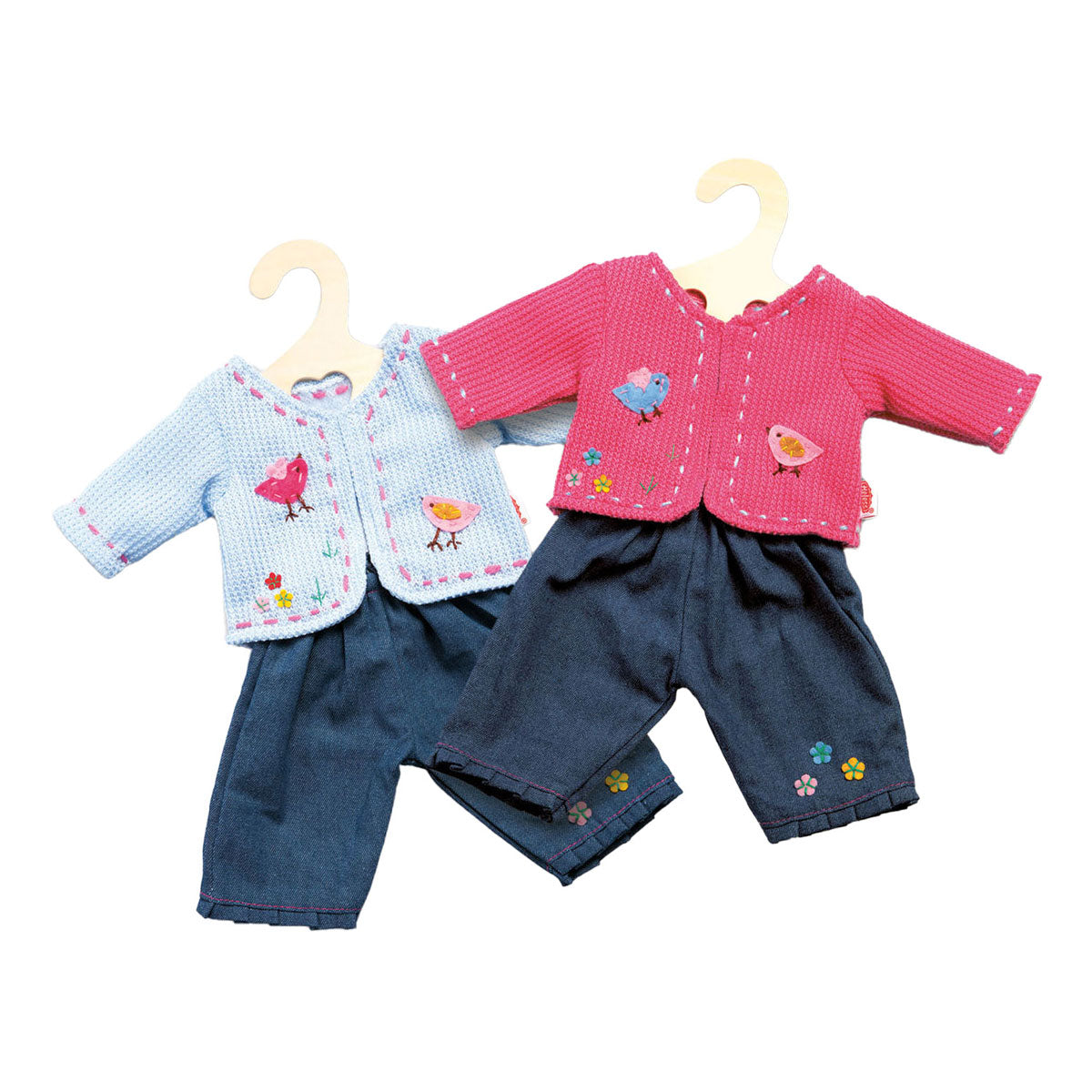 Heless jack met spijkerbroek blauw, 28-35 cm