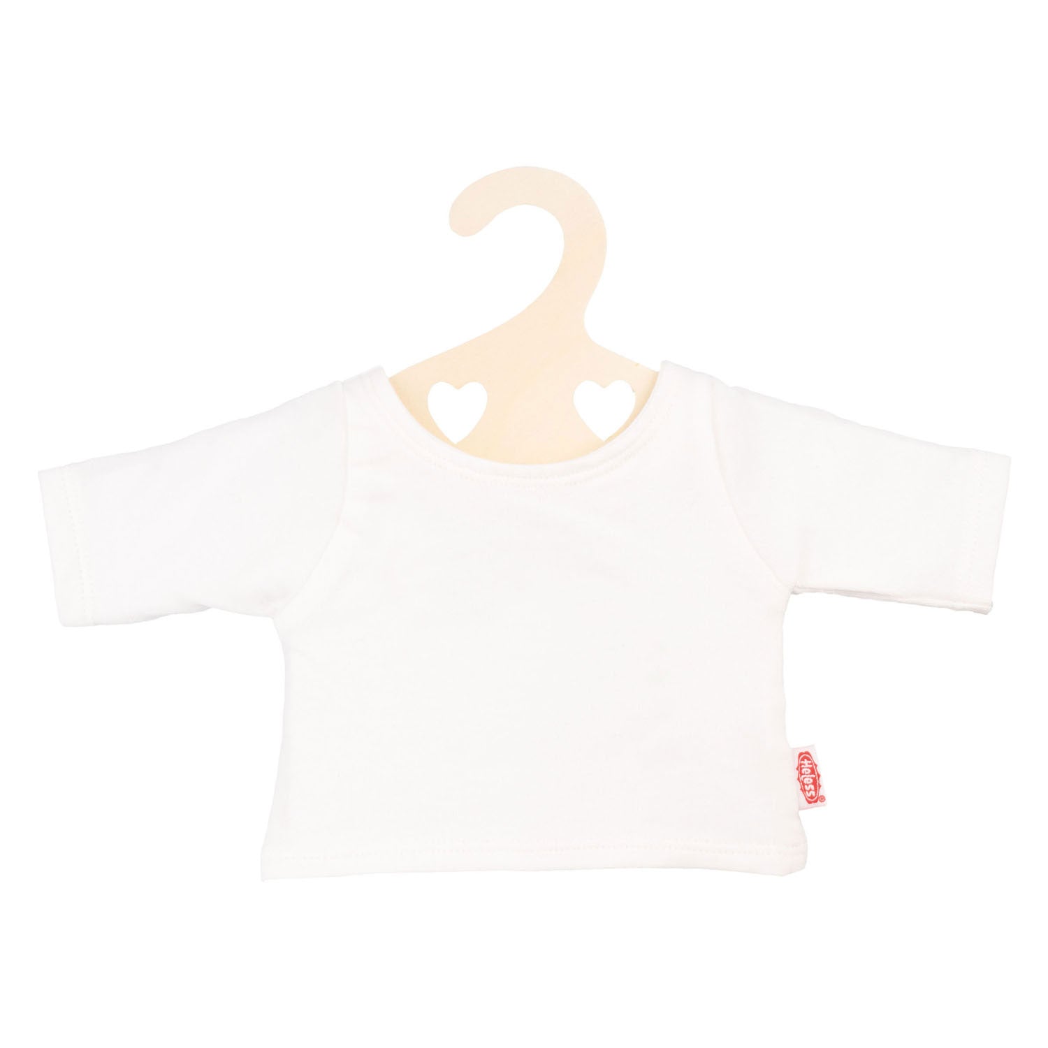 Heless poppen t-shirt met kledinghanger, maat 28-35 cm