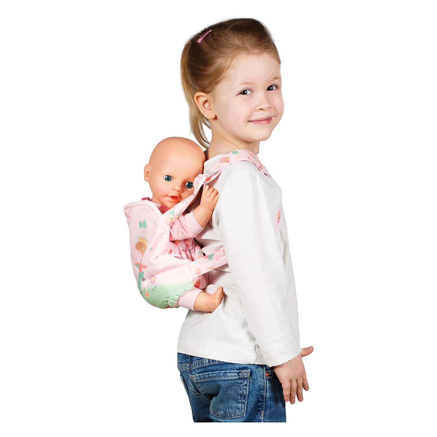 Heless poppendraagzak prinses emily