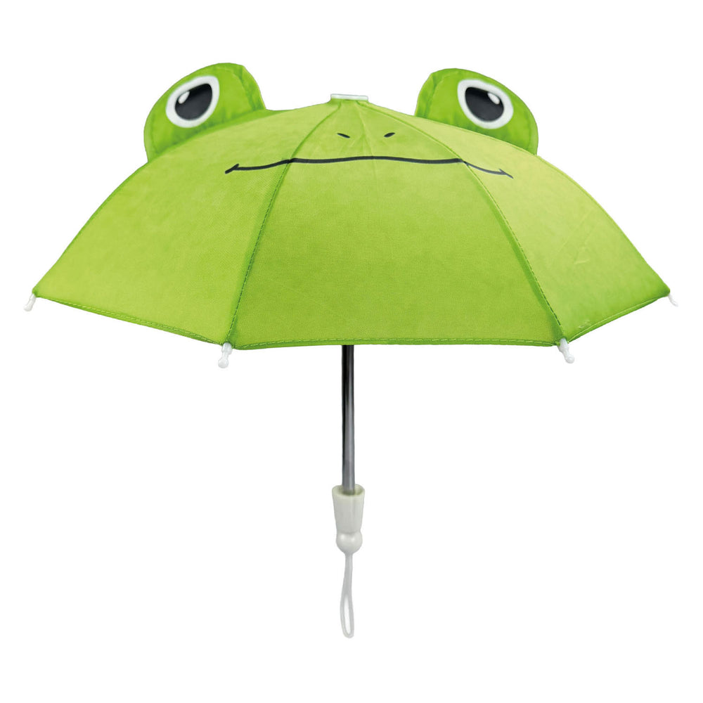 Heless poppenparaplu kikker carlo - 32x16cm