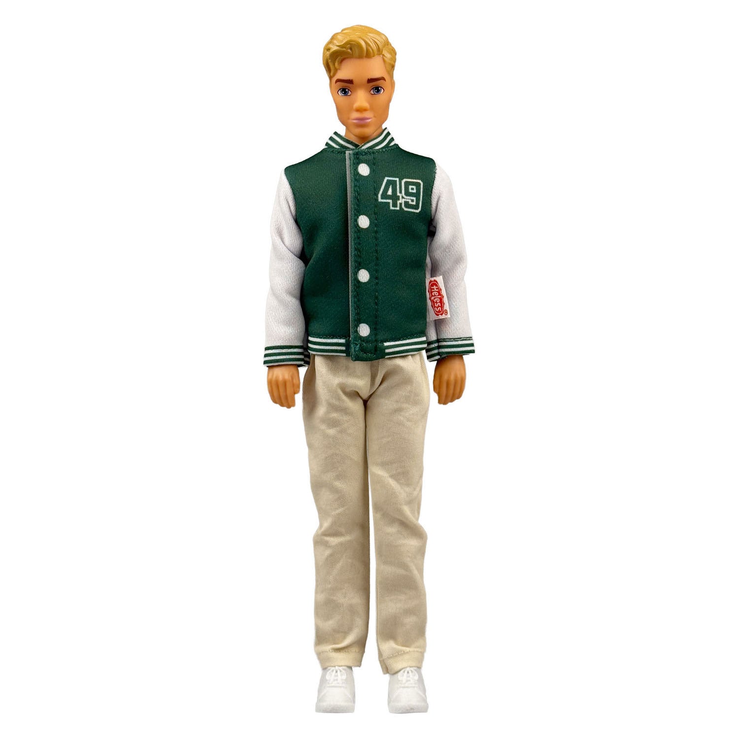 Heless varsity jack met broek voor modepoppen - 29cm