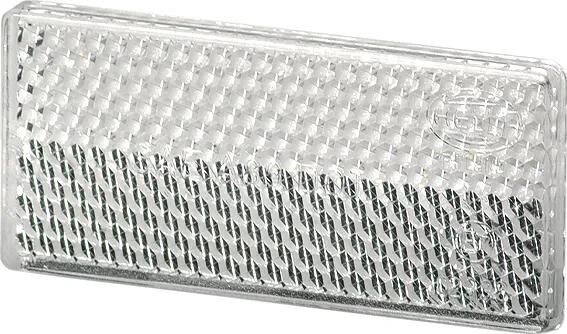 Hella rückstrahler backlight 70x32mm self-adhesive white
