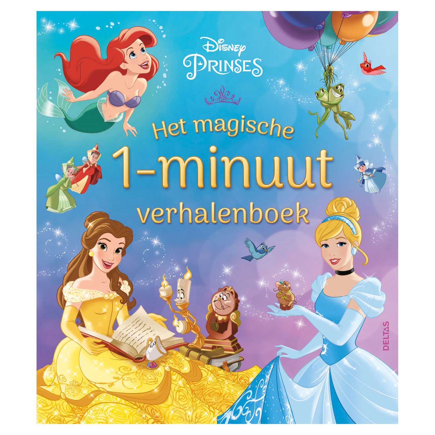 Deltas het magische disney princess 1-minuut verhalenboek