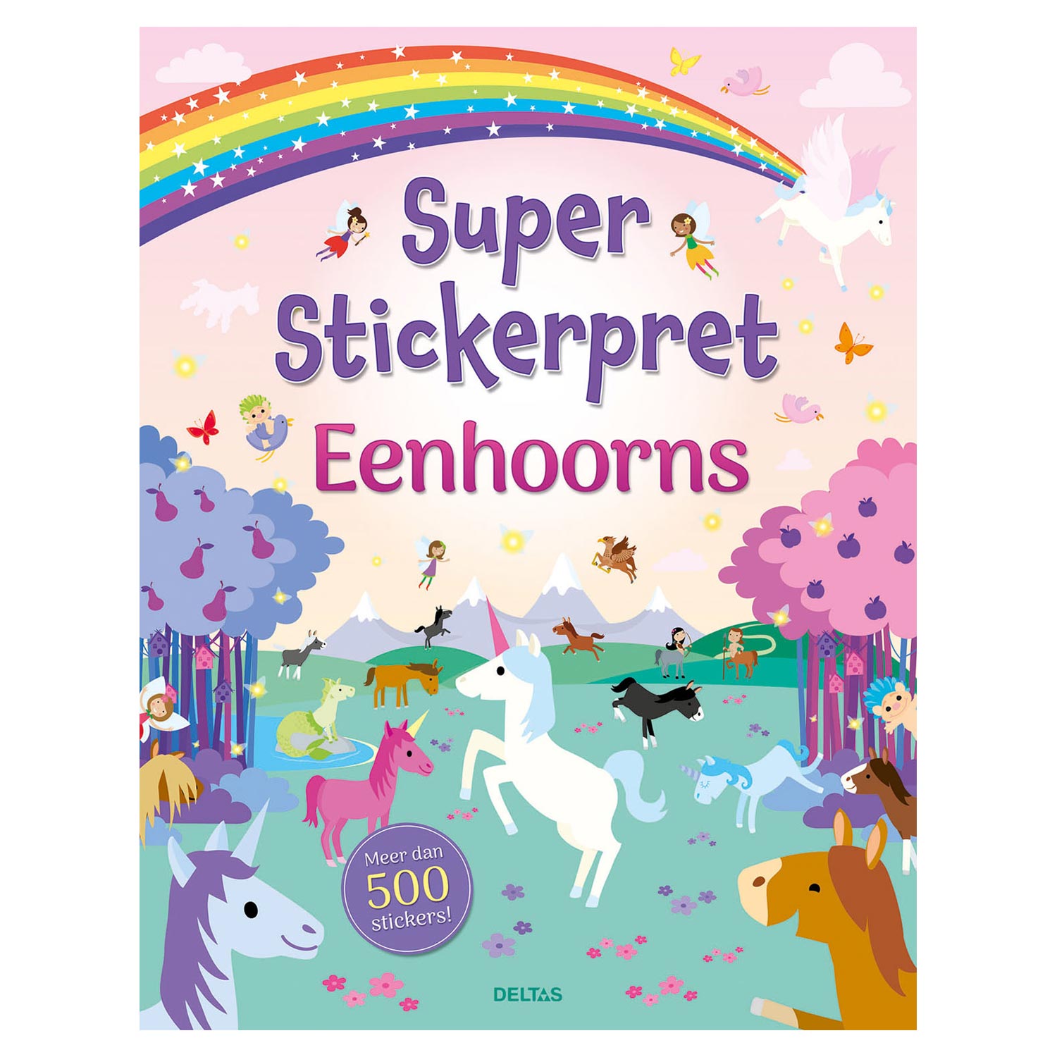 Deltas super stickerpret - eenhoorns