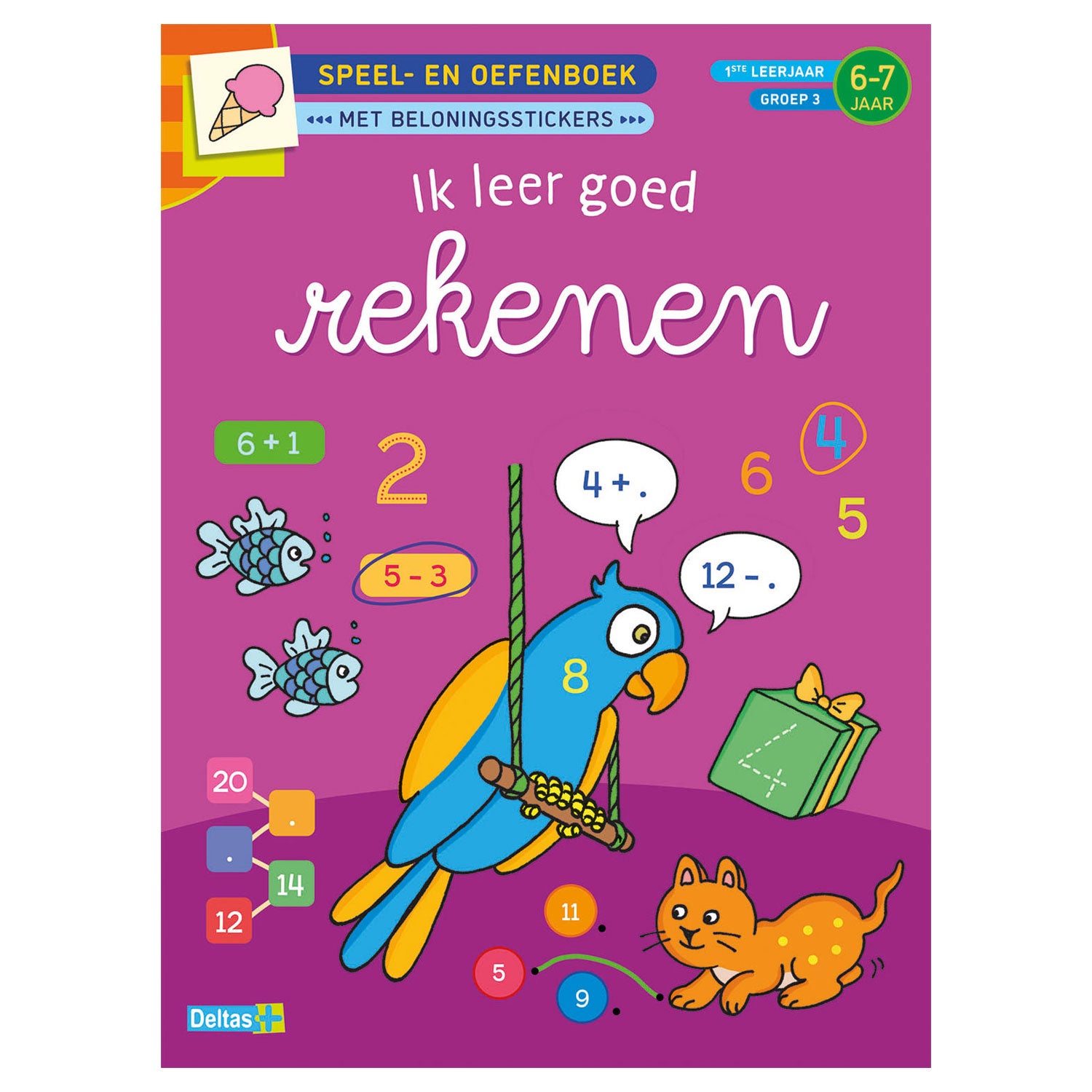 Deltas speel- en oefenboek ik leer goed rekenen (6-7 jaar)