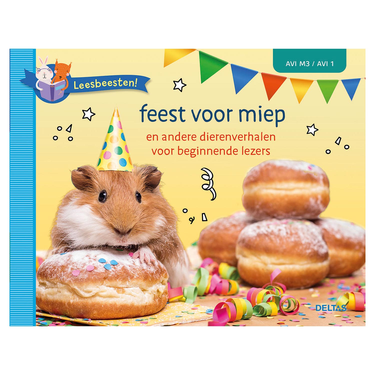 Delta's leesbeesten! feest voor miep (avi-m3)