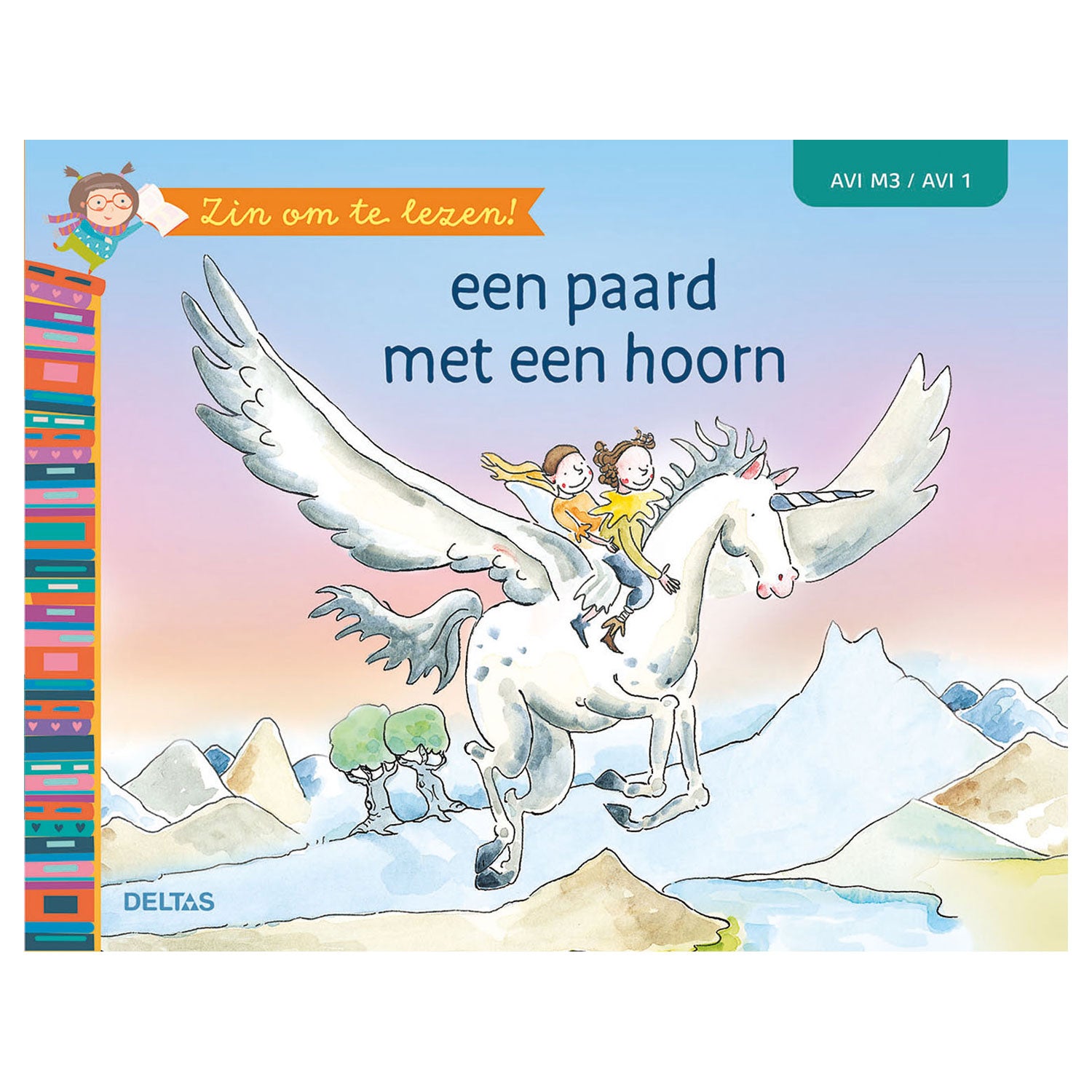 Delta's zin om te lezen! - een paard met een hoorn (avi-m3)