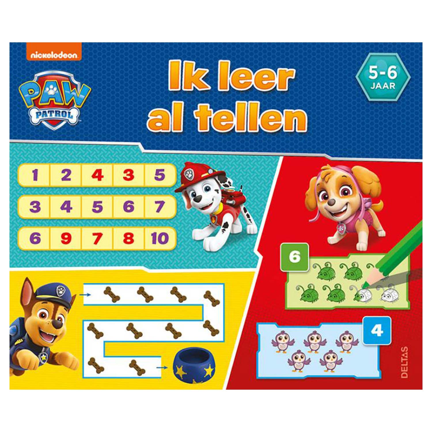 Deltas pootpatrouille - ik leer al tellen (5-6 jaar)