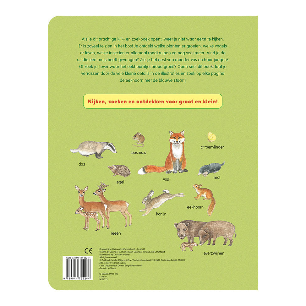 Deltas kijk- en zoekboek - in het bos