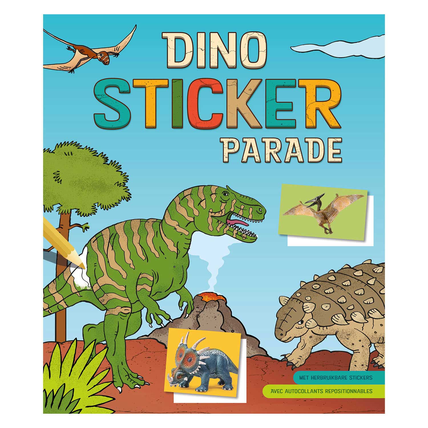 Deltas dino sticker parade