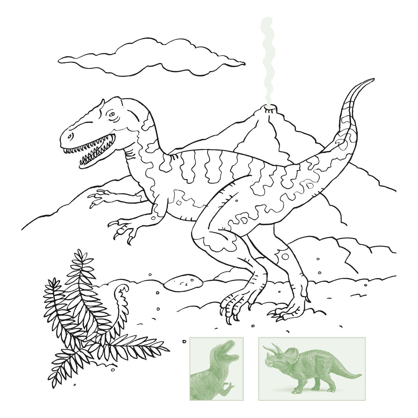 Deltas dino sticker parade