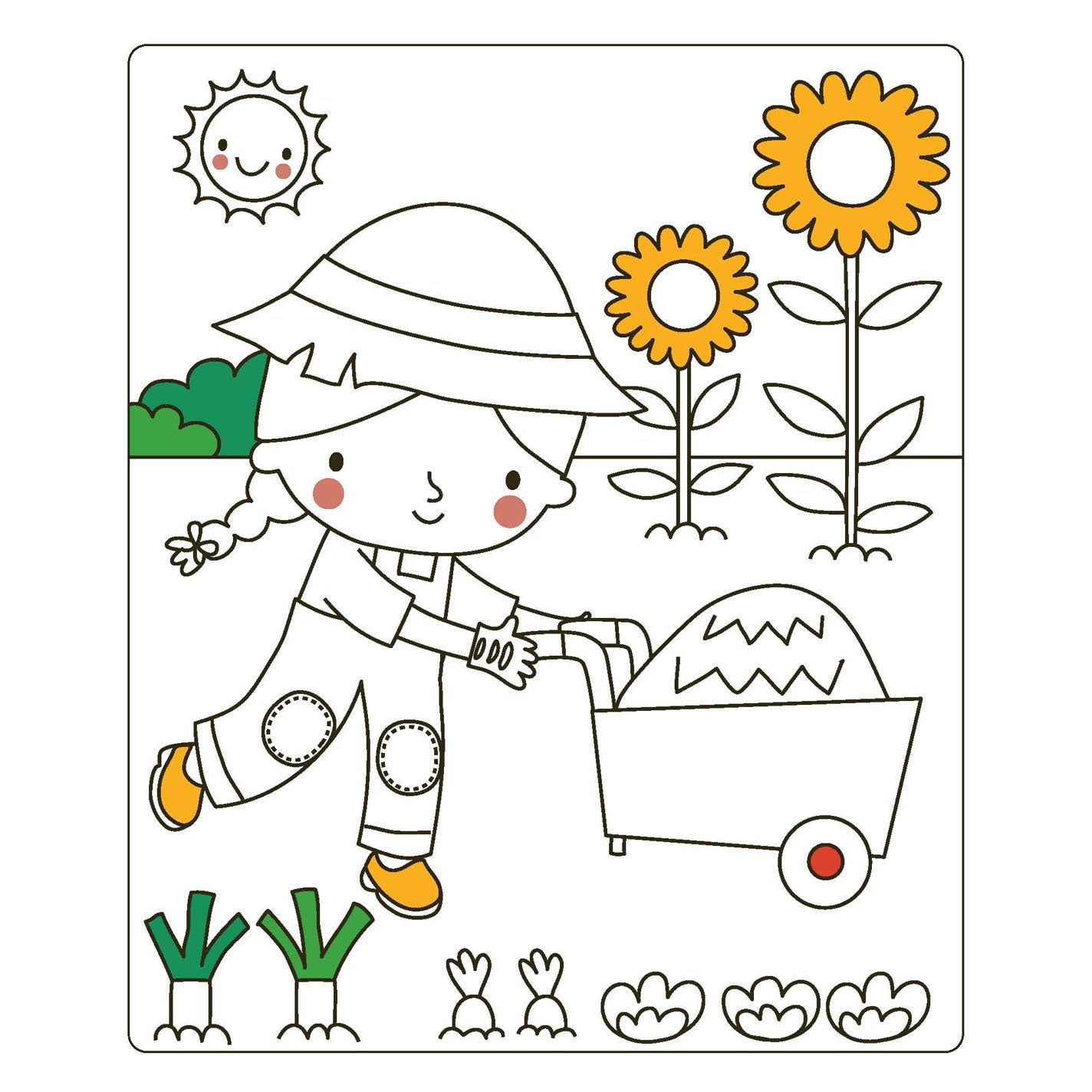 Deltas vrolijke meiden sticker leuk - aankleedpoppen