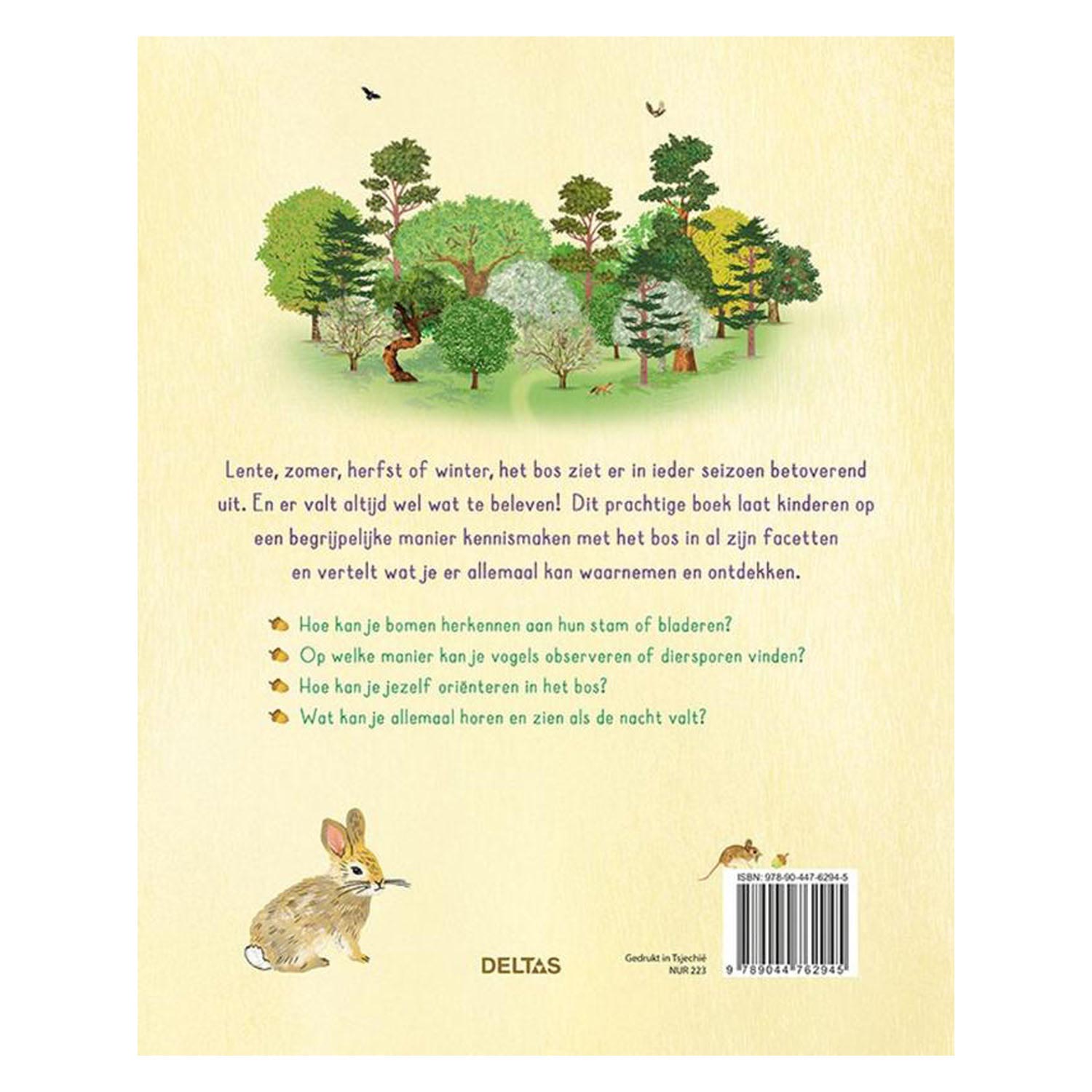 Delta's op ontdekking in het bos