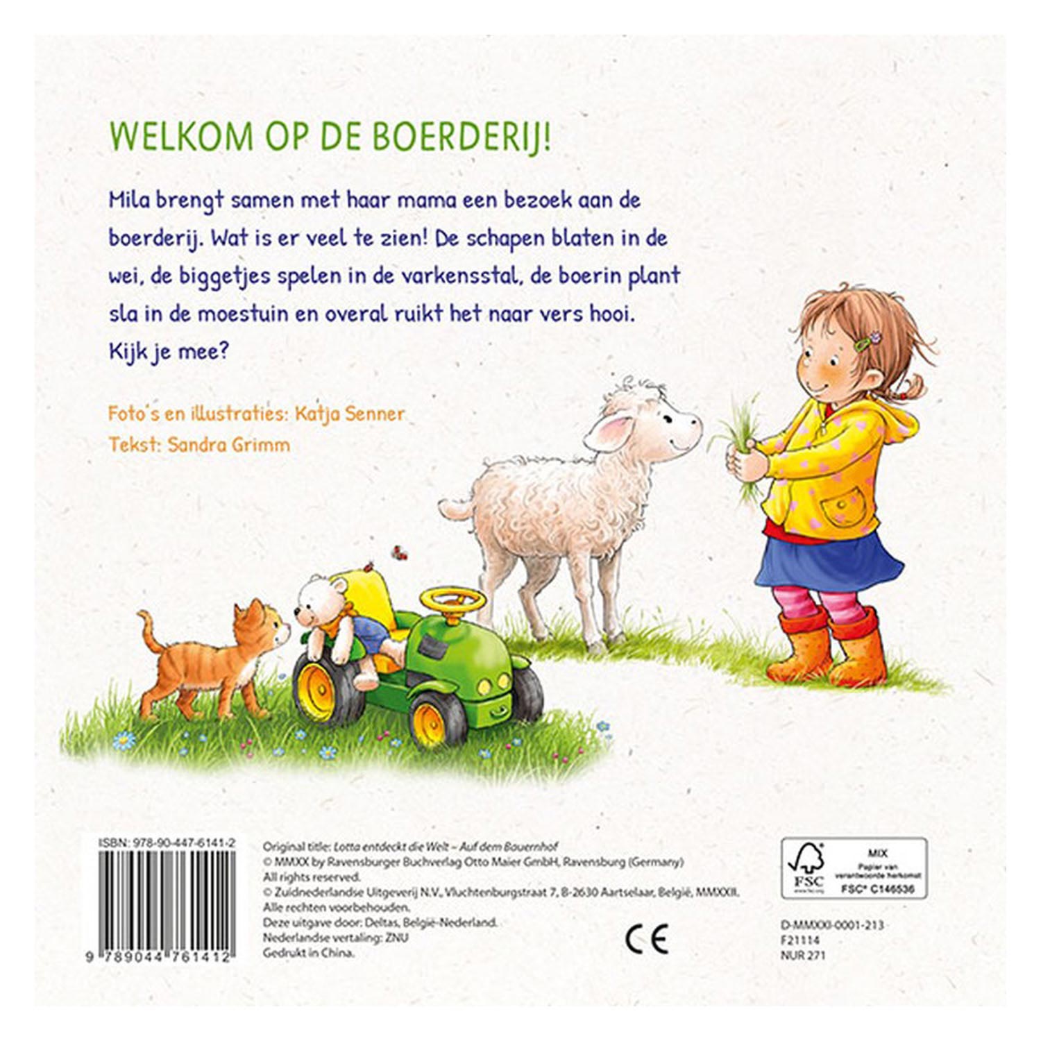 Deltas mila ontdekt de wereld - op de boerderij
