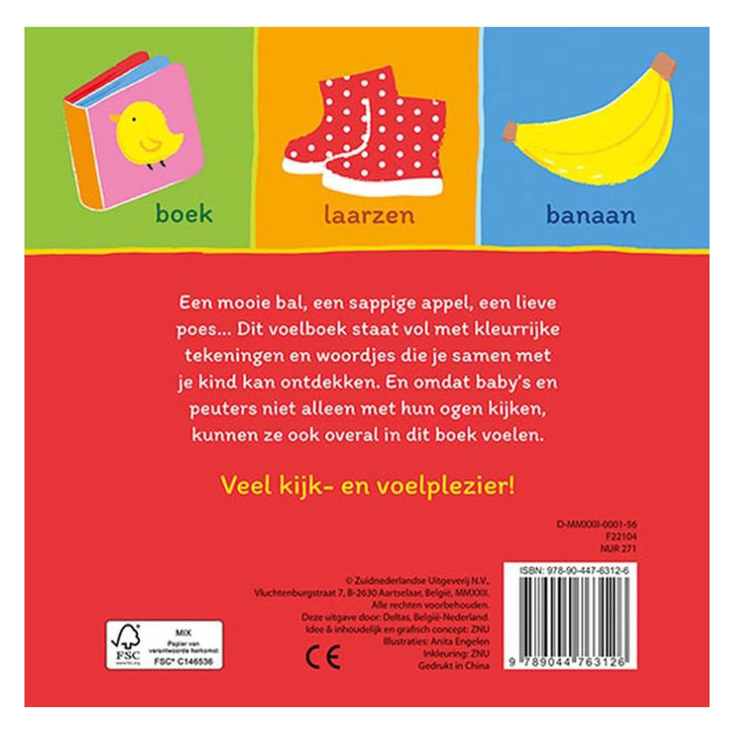 Deltas baby's eerste voelboekje - eerste woordjes