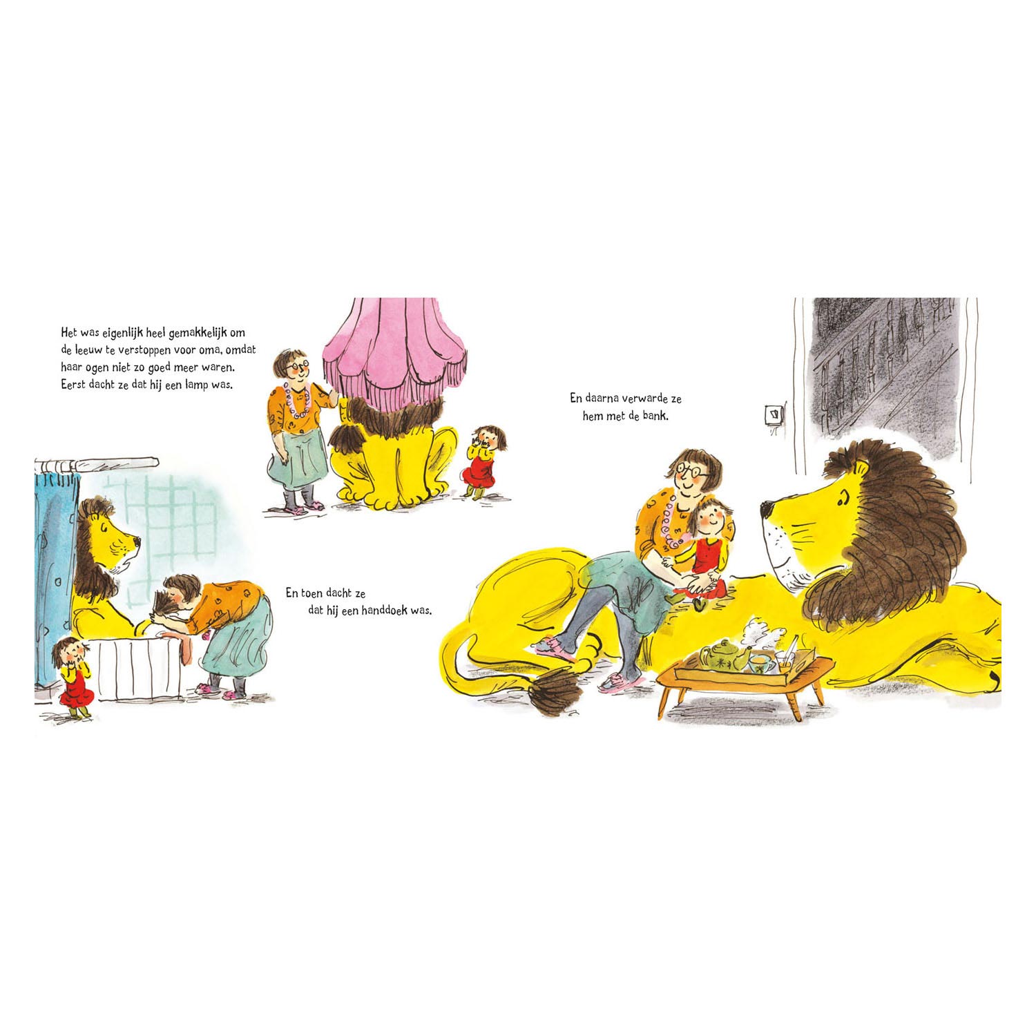 Deltas hoe verstop je een leeuw voor oma?