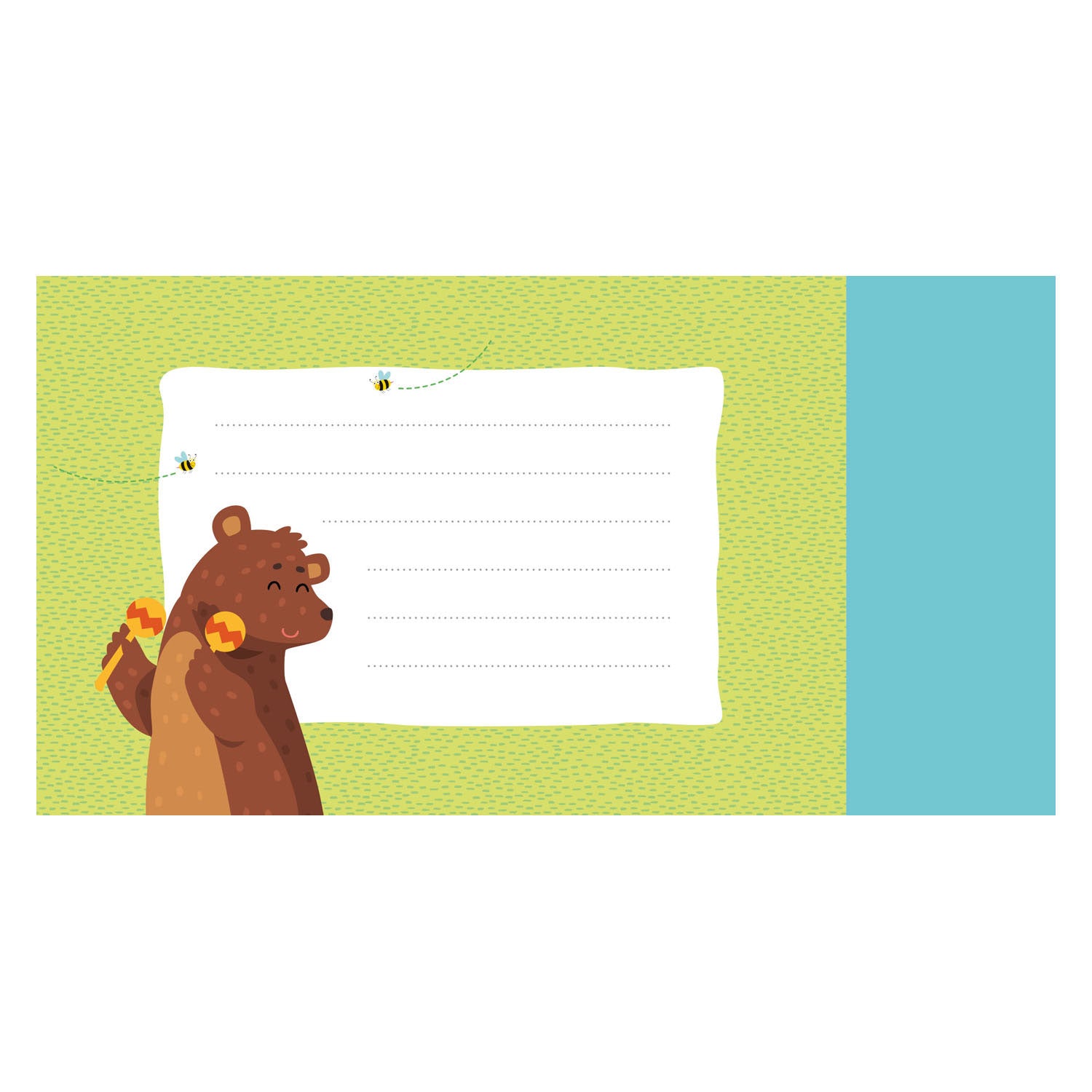 Deltas vrolijke aantekeningen afscheurboek