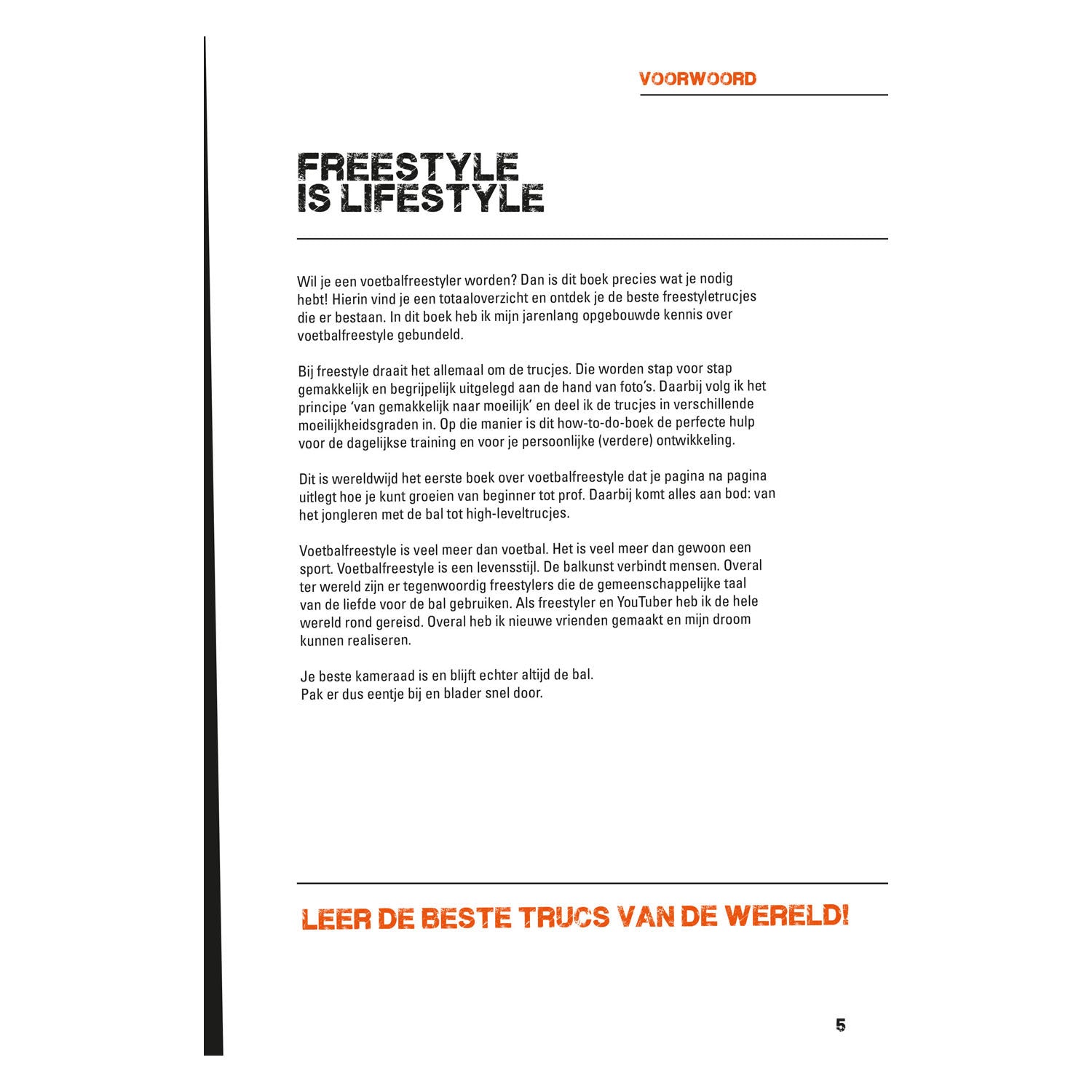 Deltas freestyle voetbaltrucs hobbyboek